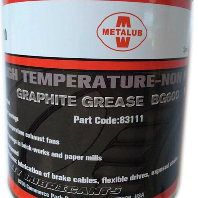 High Temperature Graphite Grease BG600 METALUB (China Trading Company