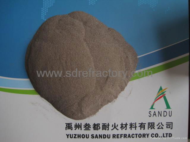 brown fused alumina  95%min for super quality refractory 4