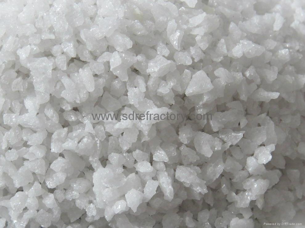 white fused alumina WFA Al2O3 99%min quality refractory and abrasive material