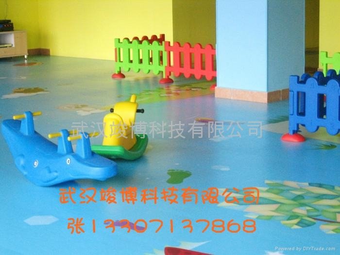 武漢親子幼儿園專用PVC塑膠地板 2