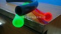 Fluorescent PVC plastic tube