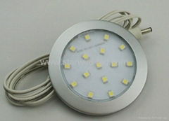 16--LED Ultra-thin puck light(1pcs in white box package)