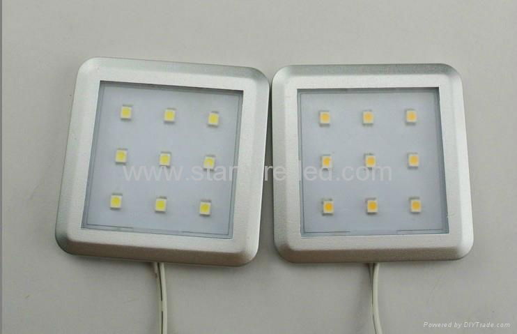 16--LED Ultra-thin puck light(1pcs in white box package)