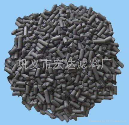 Pellet activated carbon for gas mask  2