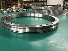Turntable bearing 012.50.3550 manufacturing