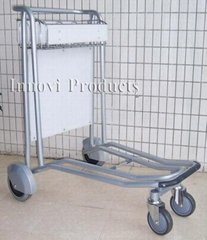 stee airport baggage trolley without brake 
