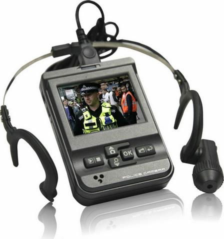 Police camcorder Cap Clip and Ear Hook security camera recorder 2.5 inch DVR