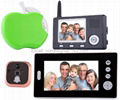 All-digital wireless video intercom door phone system