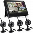 7 Inch LCD Monitor Receiver DVR 4CH