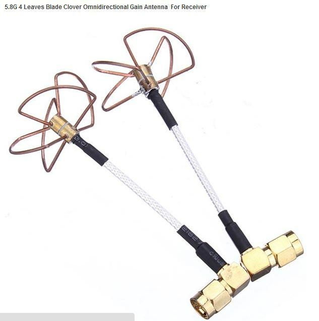 5.8G 4 Leaves FPV all directional high Gain wireless Antenna For fpv transmitter