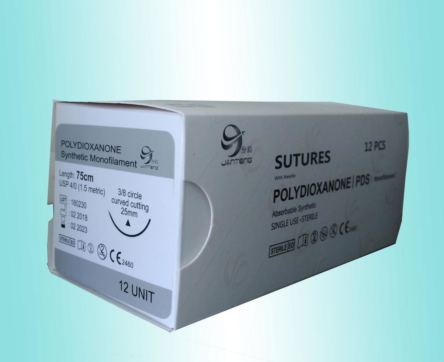 PDS, PDO, Polydioxanone sutures 3