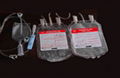 Roll welding Medical PVC double blood bag 2