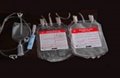 Roll welding Medical PVC double blood bag