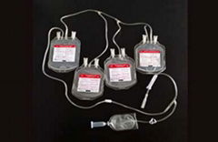 Quadruple blood bag