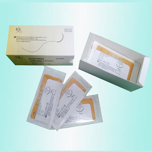 Chromic catgut suture