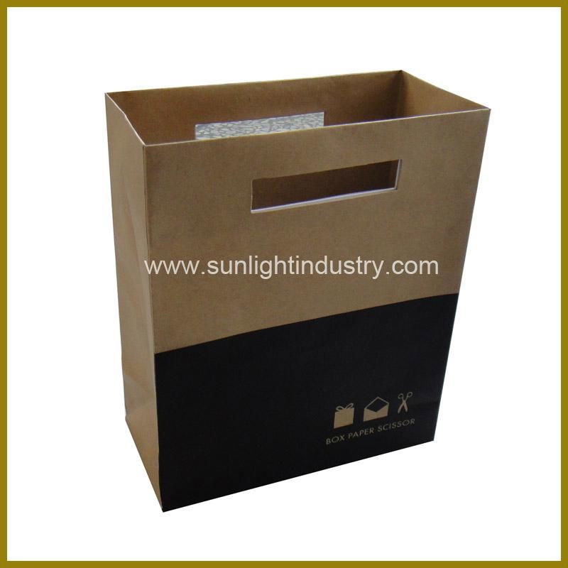 die cut handle paper shopping bag 5