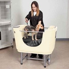 Plastic ozone dog hot tub,canine grooming tub