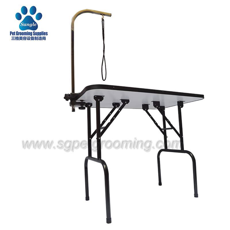 Black Folding Grooming Table For Pets 2