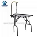 Black Folding Grooming Table For Pets