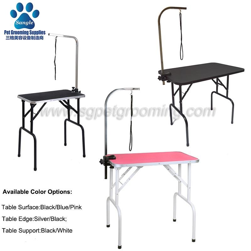 Black Folding Grooming Table For Pets 4