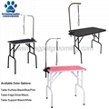Black Folding Grooming Table For Pets 4