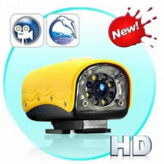 Brand new 720P hd sports bike camera waterproof helmet 