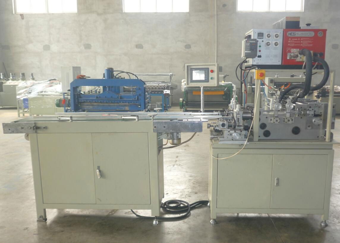 panel filter pleating gluing machine  5