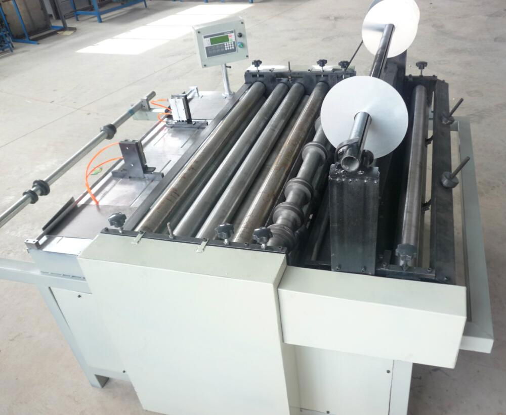 1250 mm Automatic filter mesh slitting cutting and rolling machine 