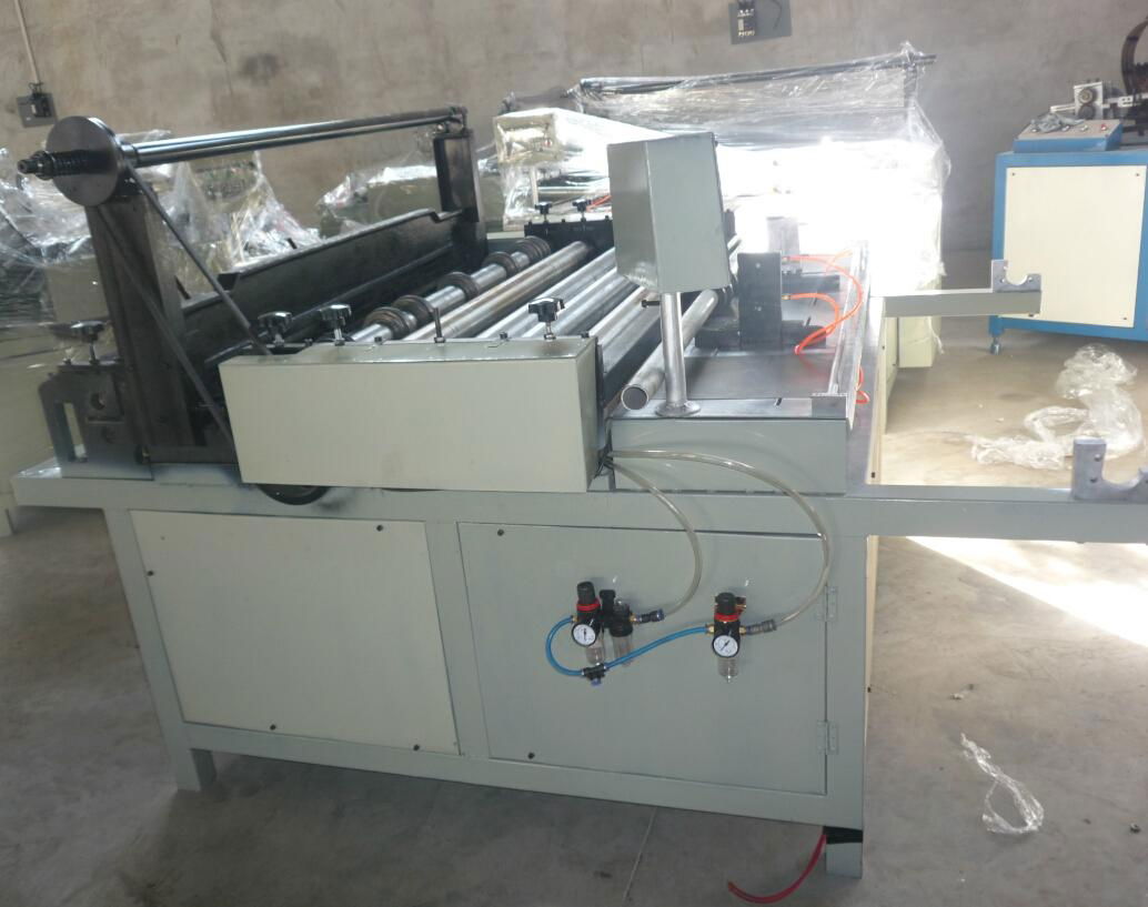 1250 mm Automatic filter mesh slitting cutting and rolling machine  2