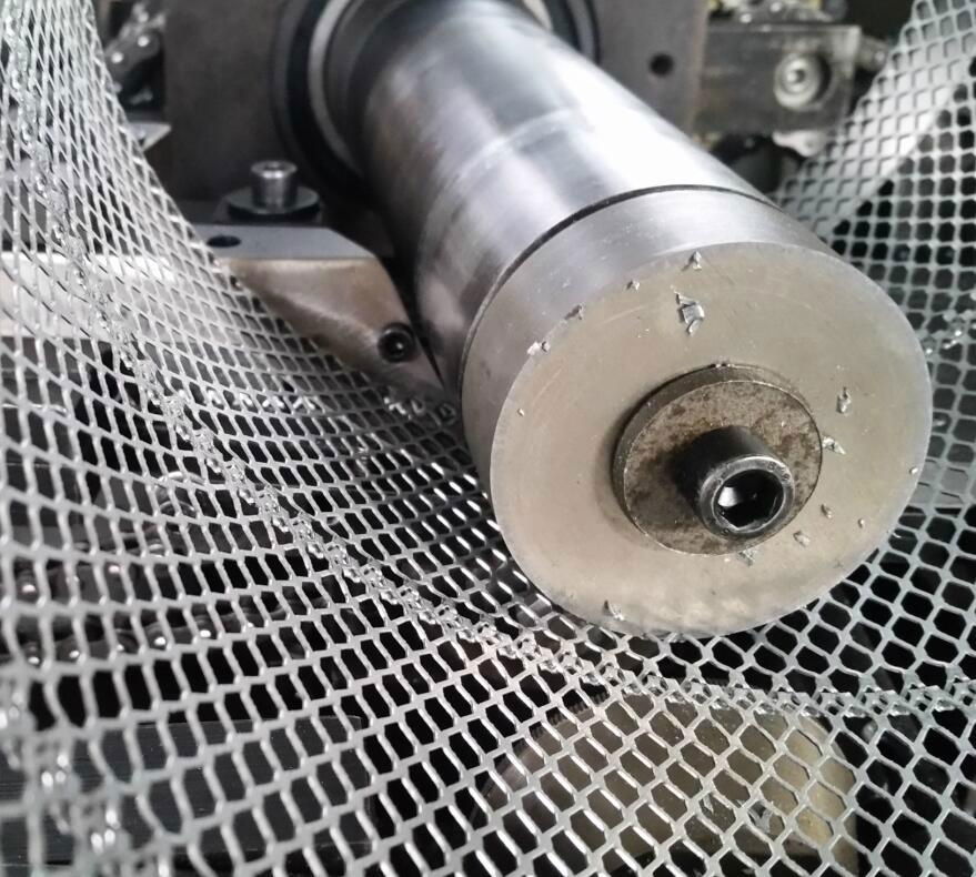 automatic expanded mesh spiral tube making machine 90-480 mm 5