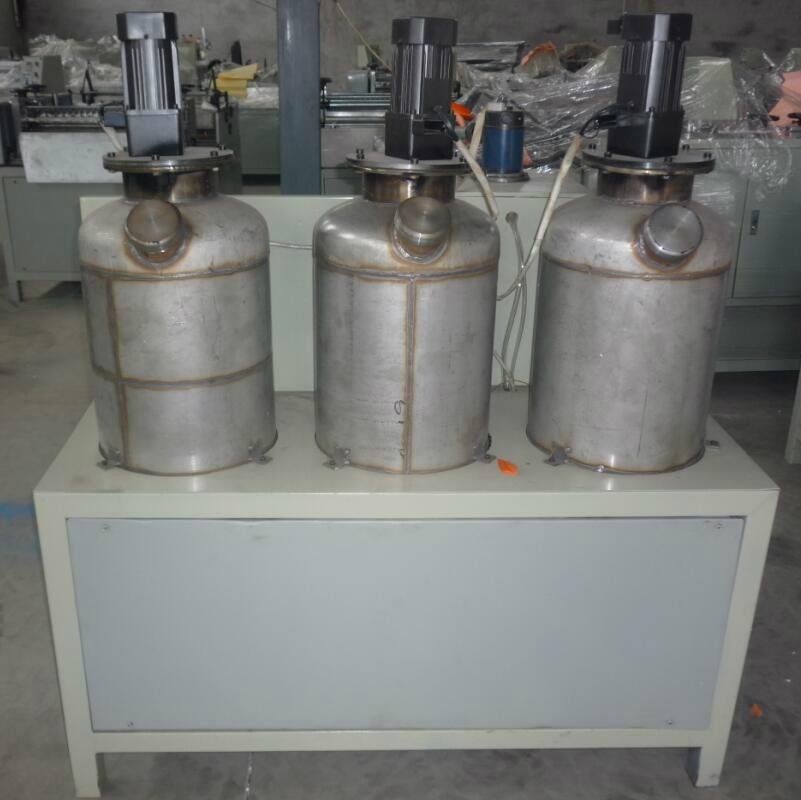 semi-automatic PU casting machine for air filter  2