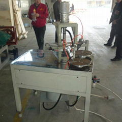 Automatic one component end cap dispensing machine for air filter 