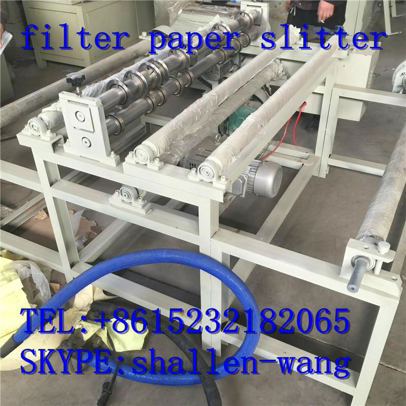 auto breaking system 1200mm Full auto filter paper slitter   3