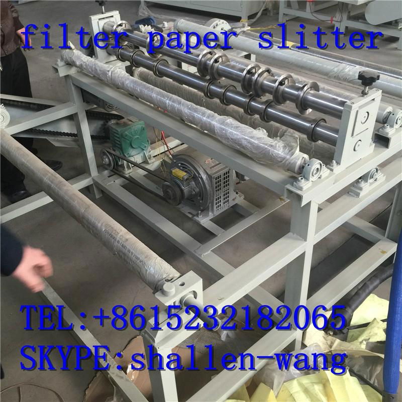 auto breaking system 1200mm Full auto filter paper slitter  