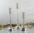 IDATC318 crystal silver wedding table centerpiece chandelier table centerpieces  1