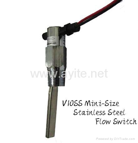 V10SS Mini Size Paddle Flow Switch with Stainless Steel Body 2