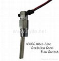 V10SS Mini Size Paddle Flow Switch with Stainless Steel Body