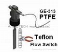 Teflon PTFE Paddle Flow Switches Corrosion proof 2