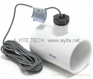 PVC Tee Pipe Inline PTFE Teflon Flow Switch 5