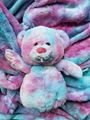 tie die plush fabric 1