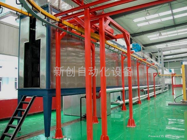 大型電腦機箱機櫃自動噴塗線 4