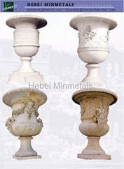 Marble Flower Pot