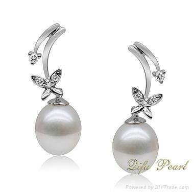 925 Silver Fashion Pearl Earring