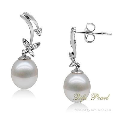 925 Silver Fashion Pearl Earring 3
