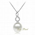 925 silver freshwater pearl pendant 1