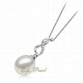 925 silver freshwater pearl pendant 2