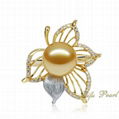 Flower Charming Southsea Pearl Ring 3