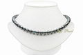 7.5-8mm Black Akoya Pearl Necklace  1