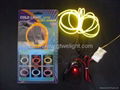 12V lighter EL wire（yellow and orange) 4