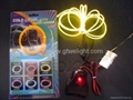 12V lighter EL wire（yellow and orange) 5